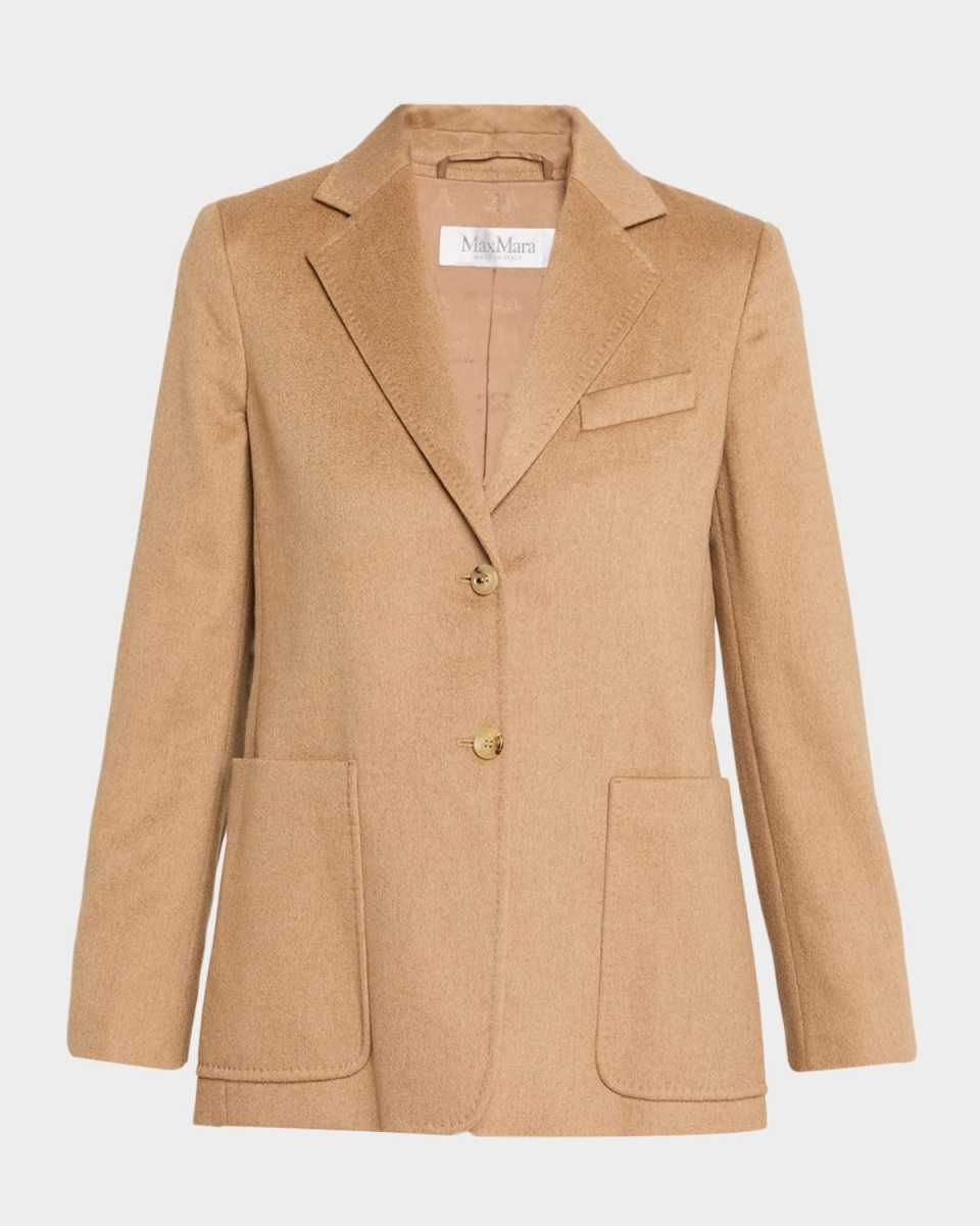 Belluno Single-Breasted Wool Jacket
